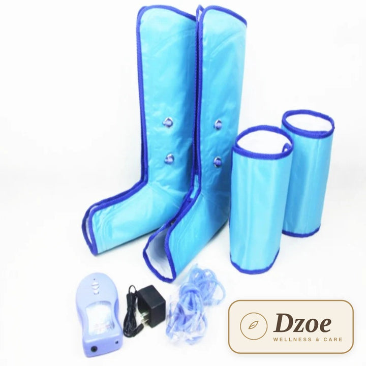Dzoe Flow air compression leg massager – detail view