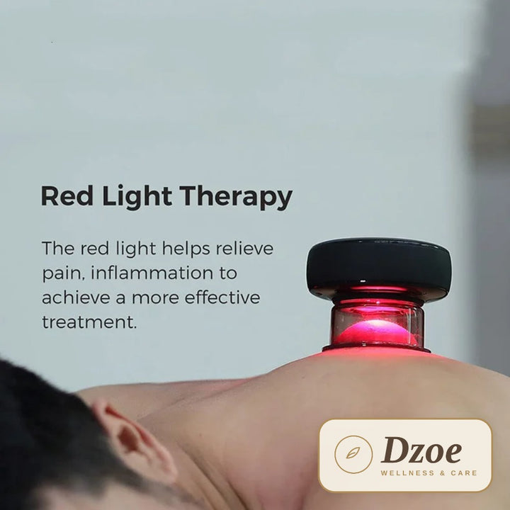 Dzoe Glow cupping massager – detail view