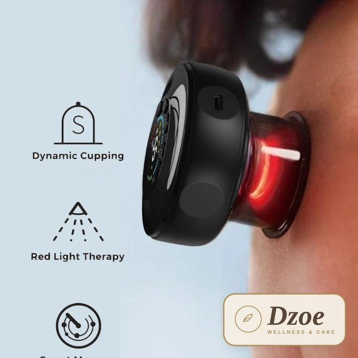 Dzoe Glow cupping massager – detail view