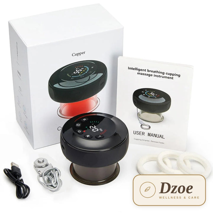 Dzoe Glow cupping massager – detail view