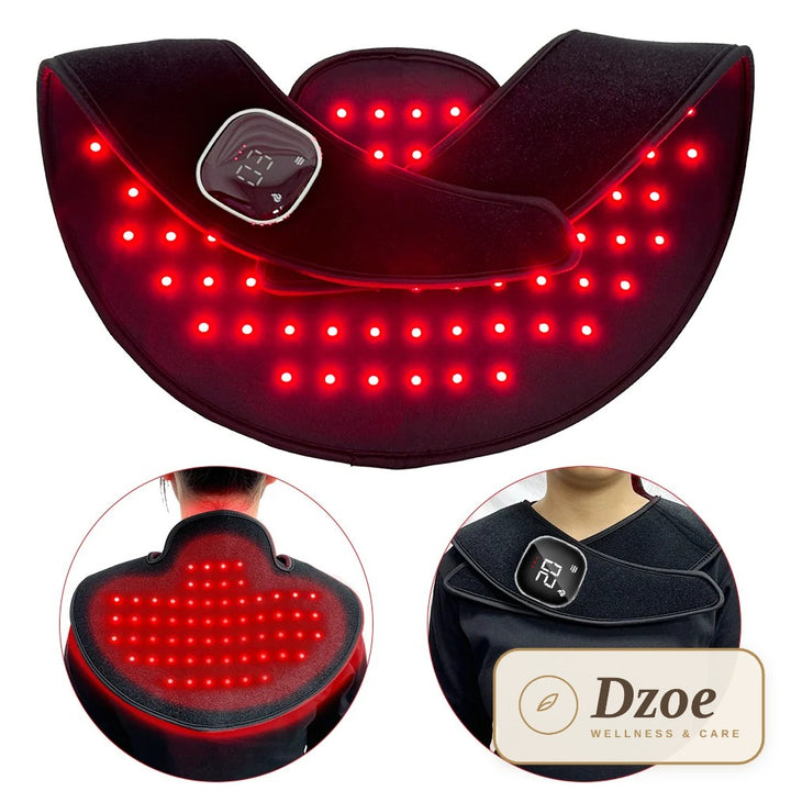 Dzoe Restore red light therapy cape – detail view