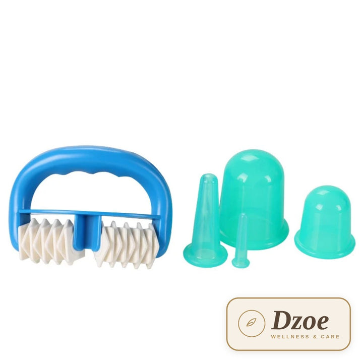Dzoe Roll vacuum cupping and roller massager set - branded sample (aguardando aprovacao)